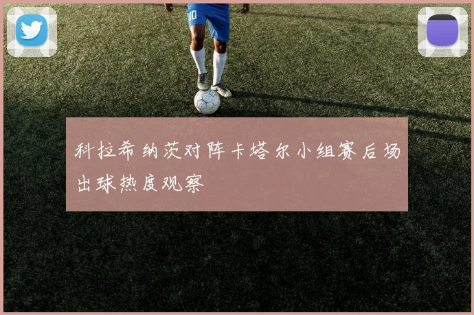 科拉希纳茨对阵卡塔尔小组赛后场出球热度观察